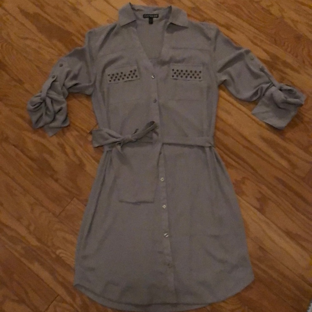 Express Shirt Dress Size XS